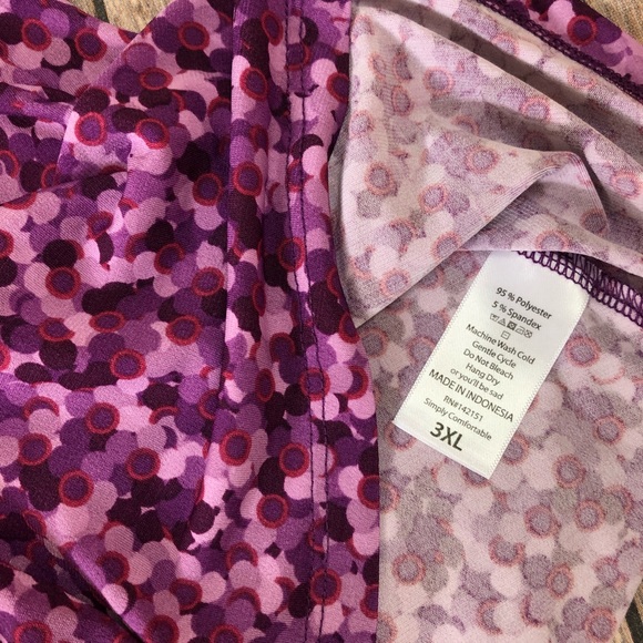 ♦️2/$30 Azure LuLaRoe A-line Skirt / Top - Picture 3 of 7